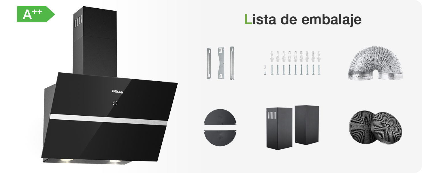 Campana Extractora Inclinada