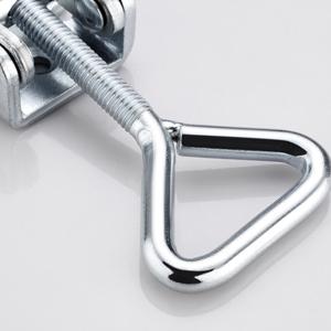Toggle lever clamp lever lock