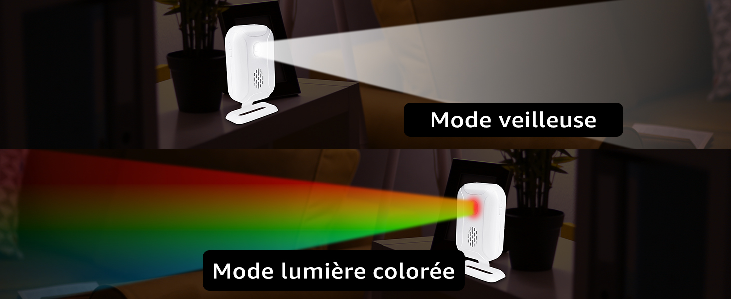 une photo d'une boîte à lumière sur fond blanc et noir.