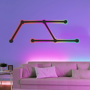 Wall Sconces for Gaming TV Bedroom Streaming