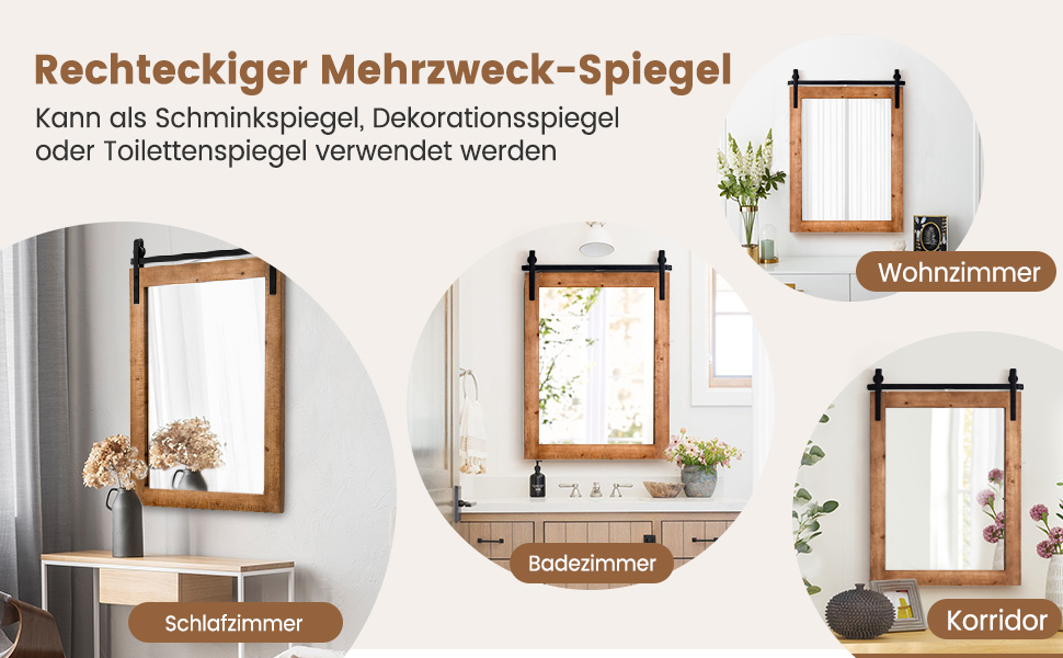 für Flur, Wohnzimmer, Schlafzimmer