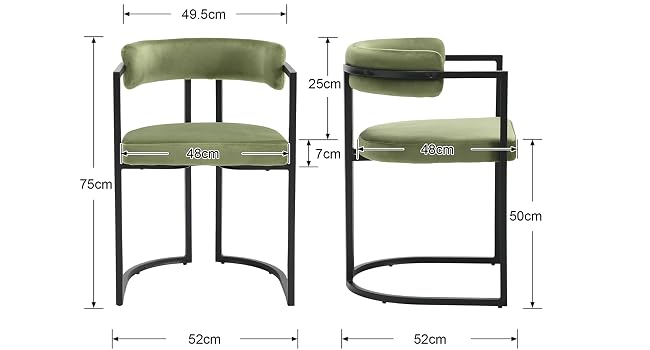 chaise salle a manger lot de 4