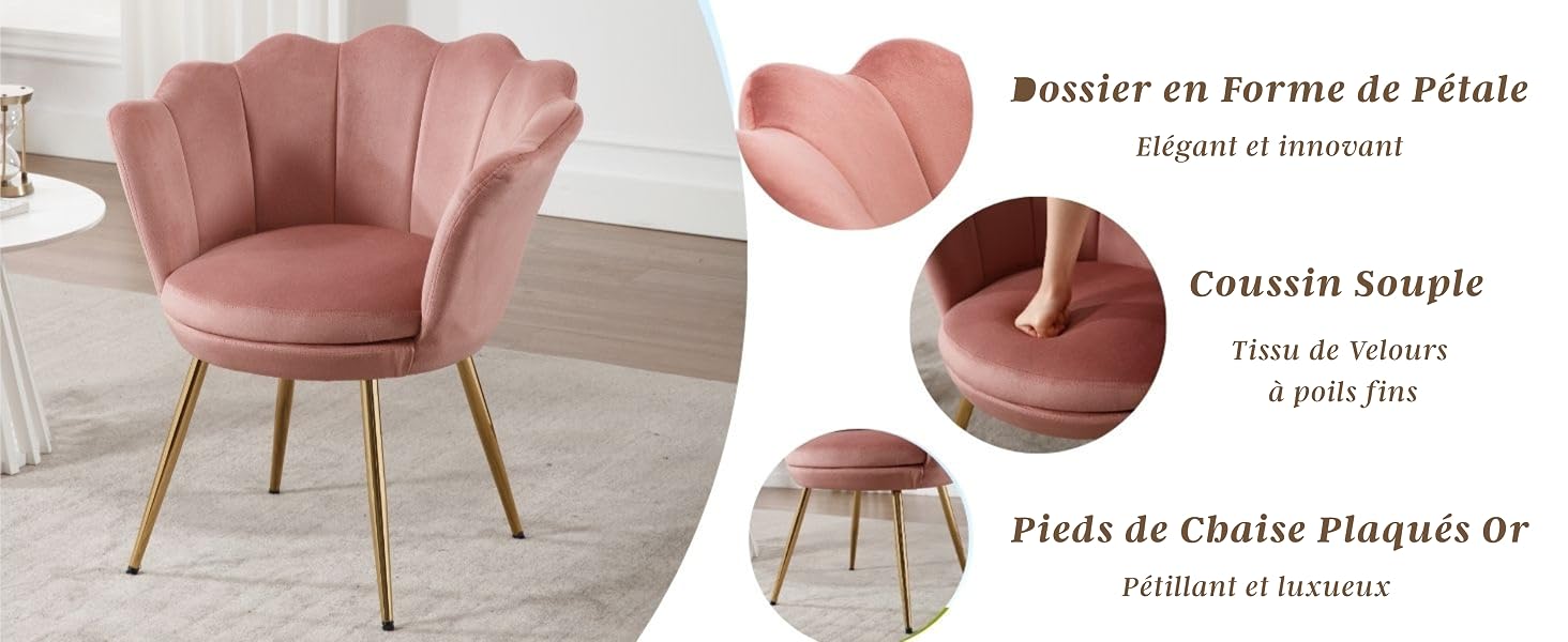 fauteuil velours fauteuil chaise velours