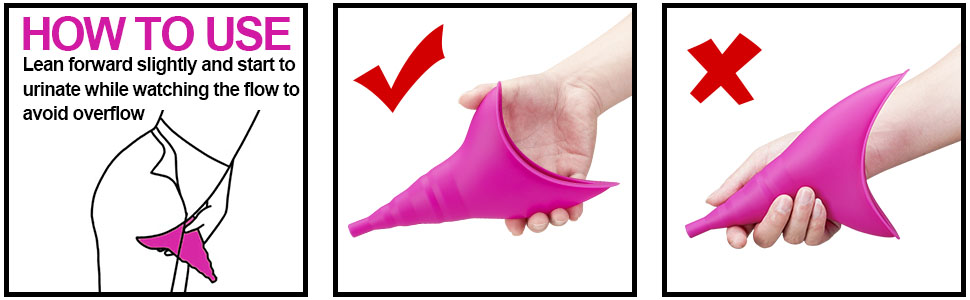 Urinario femenino Siempre necesito orinar Pastillas para orinales Orinal de cámara Orinal de camping