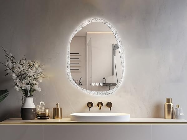 specchio bagno con led specchio bagno retroilluminato specchio da bagno luce touch 80 x 60