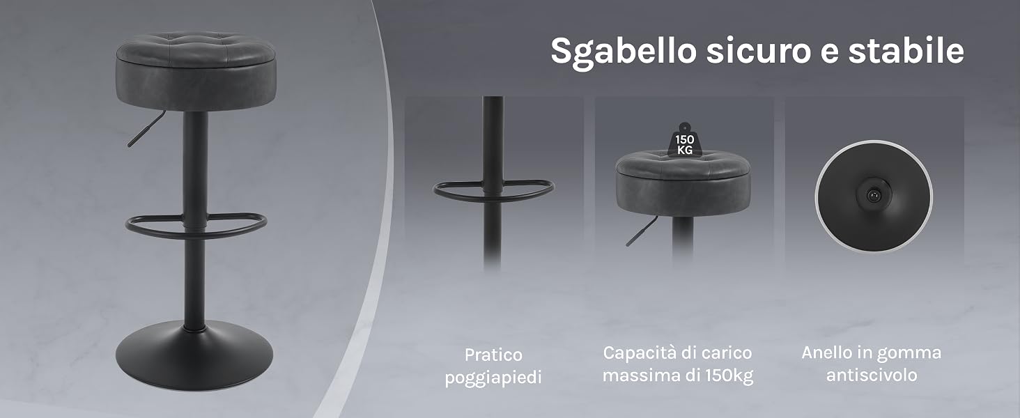 Sgabello da bar