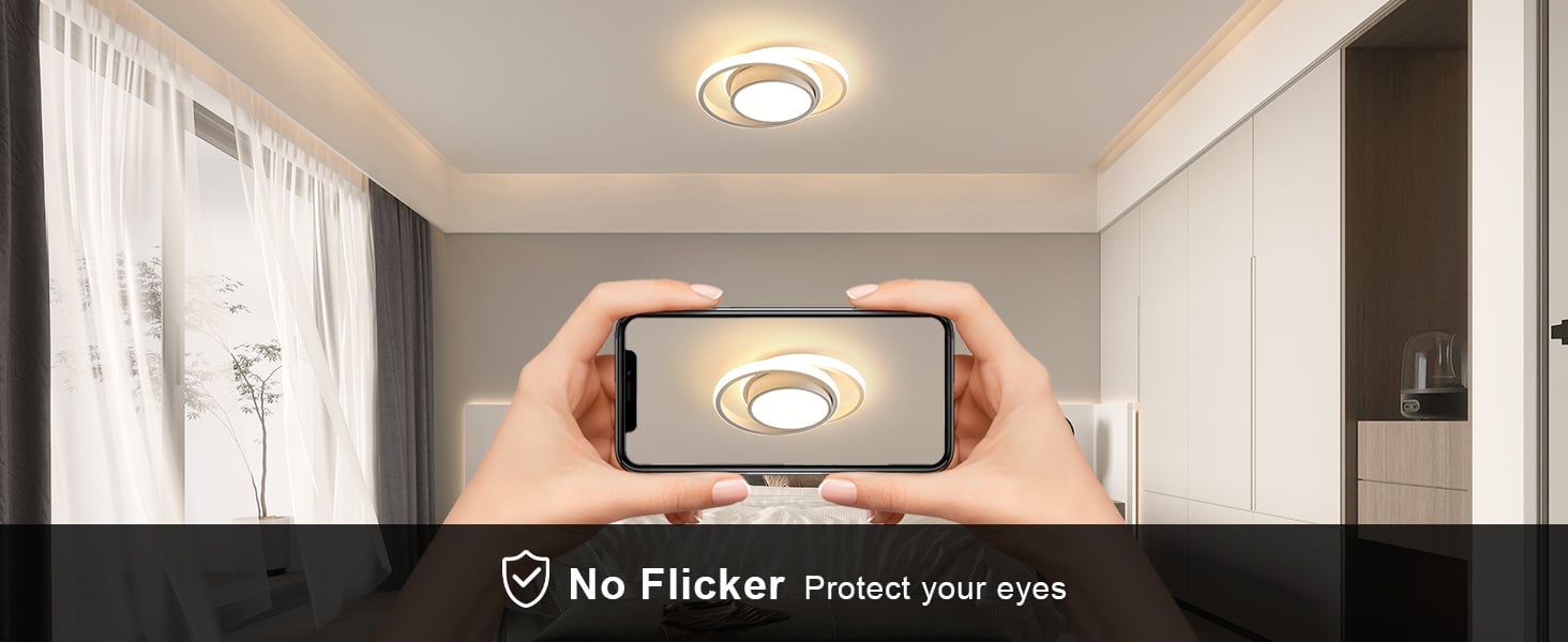 Plafonnier LED Moderne Luminaire Plafonnier Rond