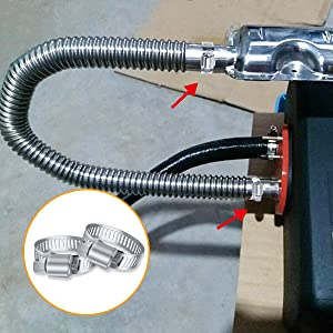 tuyau portable pour chauffage diesel