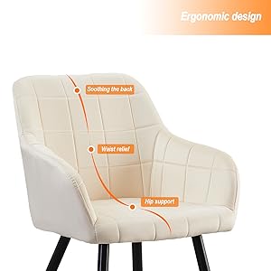 Upholstered kitchen chair