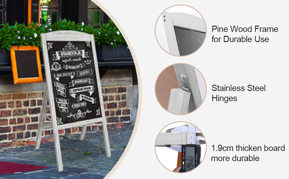 a frame sign board