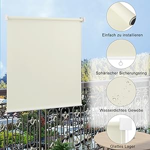 Sichtschutz Rollo