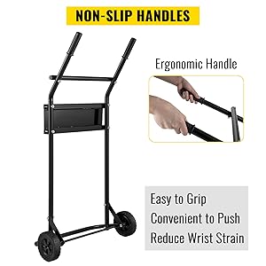 VEVOR Chariot Pour Moteur Hors-Bord Chariot De Transport Moteur De Bateau 59 Kg 19 Support de moteur de bateau hors-bord