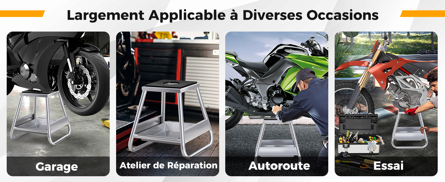 Support de Levage pour Moto