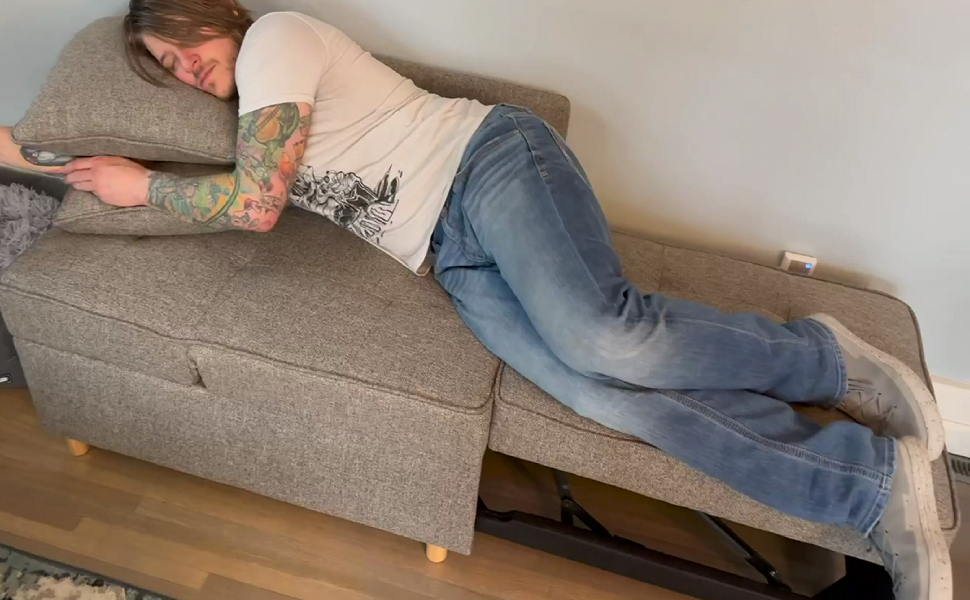 SEJOV Canapé Convertible 4-en-1, 2-3 Places, Chaise Longue/Pouf/Lit Pour Petit Espace - 1m/1.8m - 2 Oreillers - Dossier Réglable à 5 Niveaux - Gris -VIDAXL || Songmics Soldes AAHKMJXYDAFdJAOAIMEbOAchlkWZ0oakZn uVZ0mPidMNbILvCvspZ4oG3fPgIqc1P26RdPiG8KHKUtblW5 ULKvLD1OHzwX jolGWPZGyLZfCBI4uJ9VOGth48oFZhv0TVnSGcl0gm Myg noEwE0RoFBZ76aDEt0nRXQFMDIsp1u8nPtiMDoGojImiaEM XKH7Drs AuAq4iOr2jYLh7M