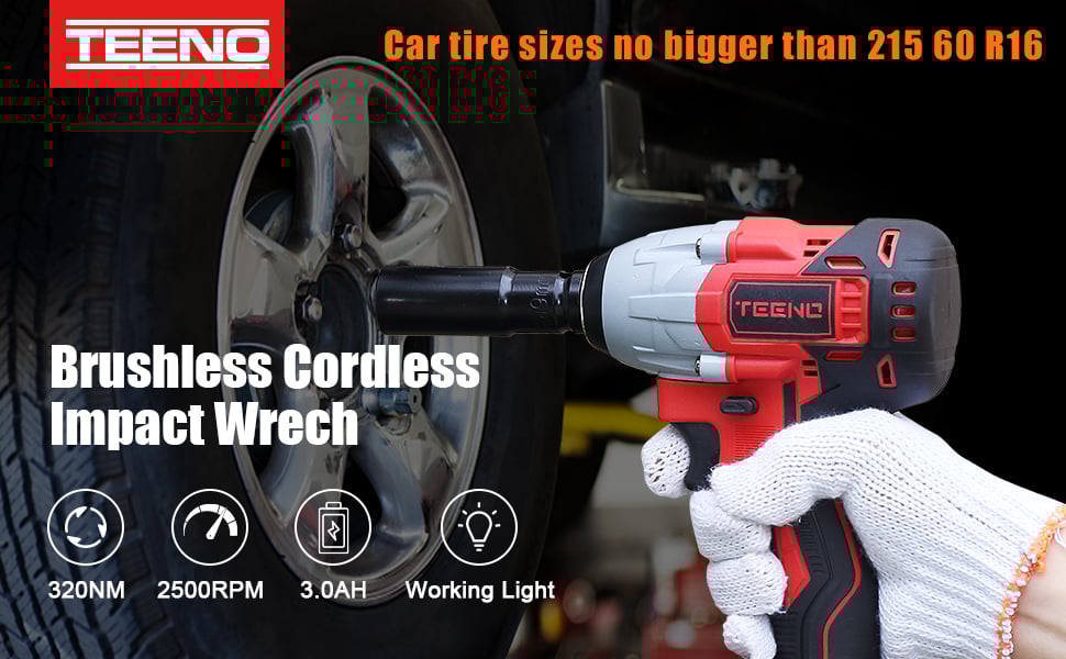 Clé à Chocs Sans Fil Sans Brushless