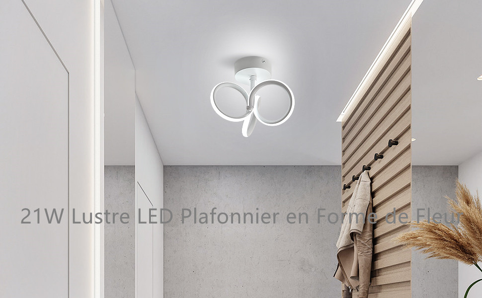 lampada da soffitto bianca
