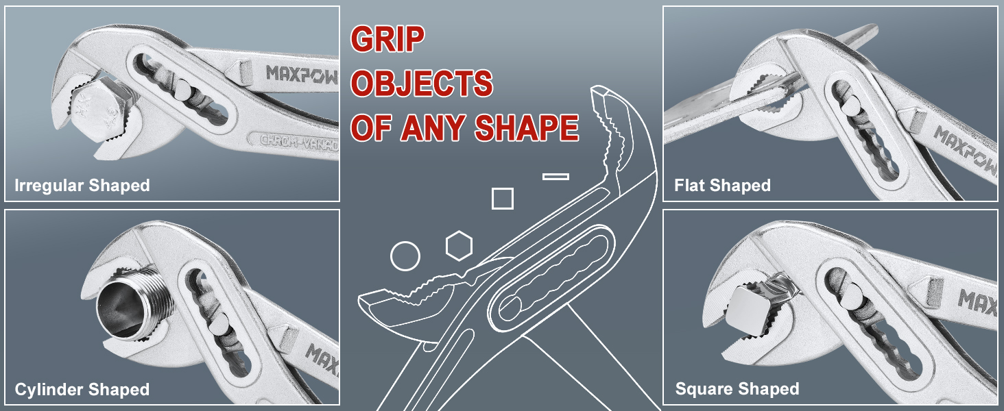 Multigrip Groove Joint Plumbing Grips Pliers