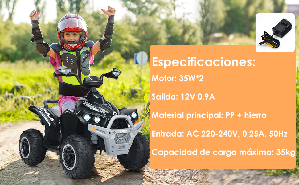 Quad Coche Eléctrico para Niños