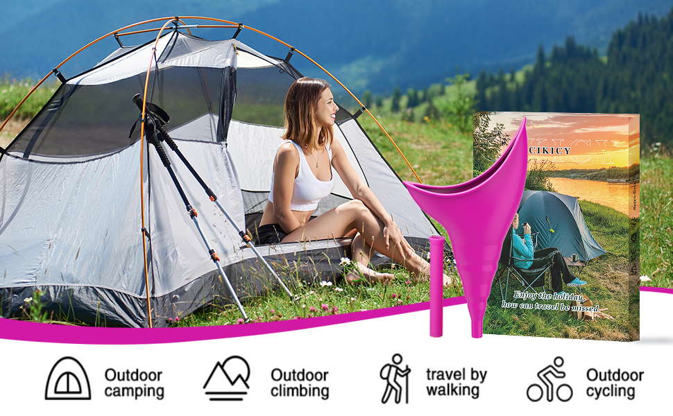 Inodoro Femenino de Pie Accesorios de Camping Regalo para Mujeres Regalo para Mamá Accesorio de Coche para Mujeres