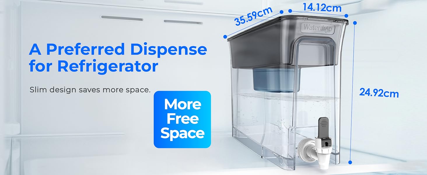 Waterdrop Slim Water Filter Dispenser