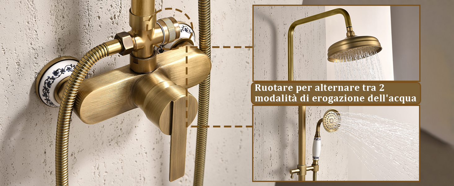 Colonna Doccia Retro