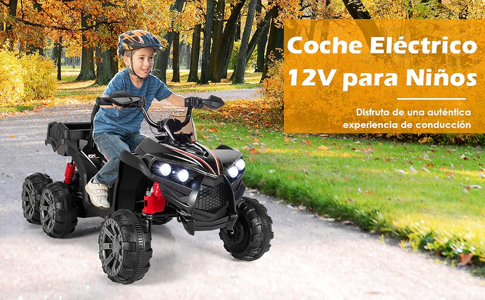 Quad Coche Eléctrico Infantil 