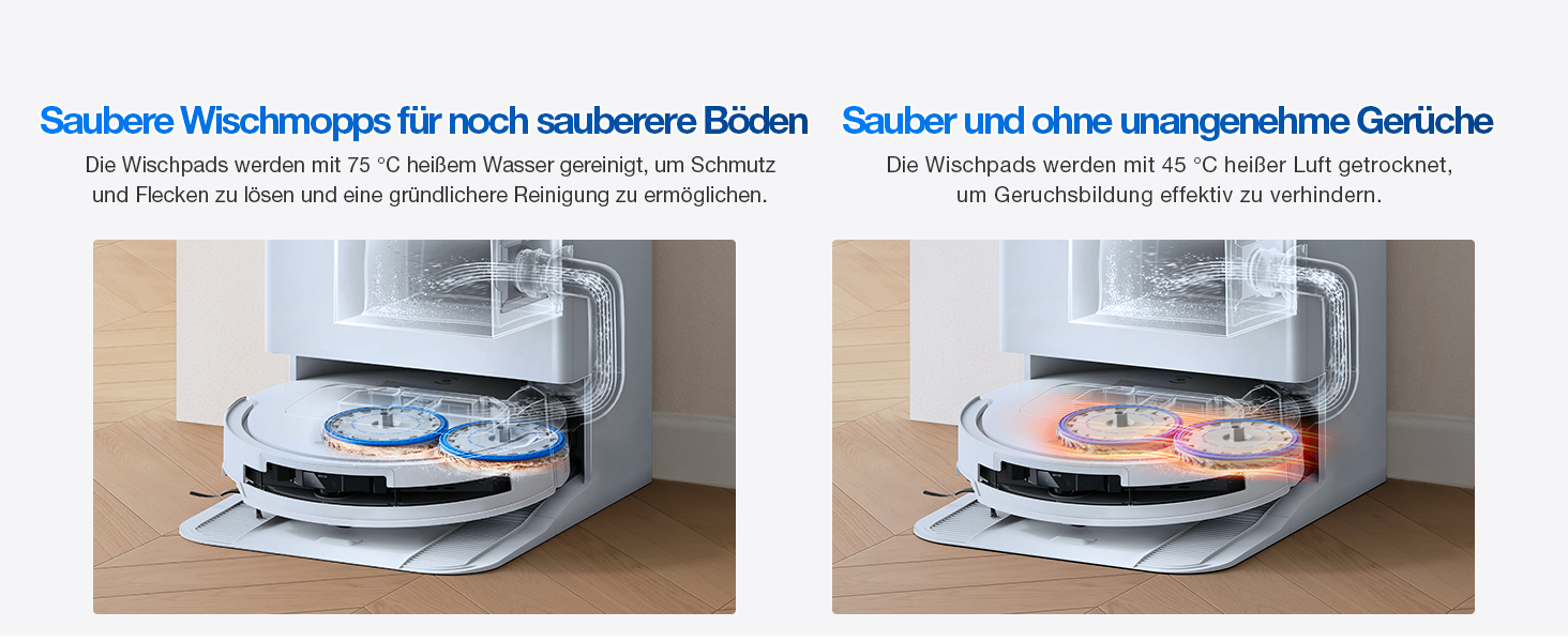 Der Text lautet „Sauber Wäschekorpus ist noch sauberen Böden“ und „Traubeit- und swhel-unangekehrtem Gedichte“ mit zwei nebeneinander liegenden Produktbildern, die weiße Automaten mit kreisförmigen Schalen zeigen, in denen sich Schokoladenkugeln befinden.