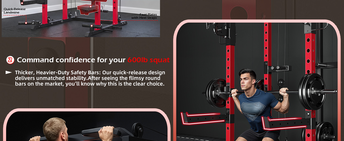 Power Squat Rack Cage