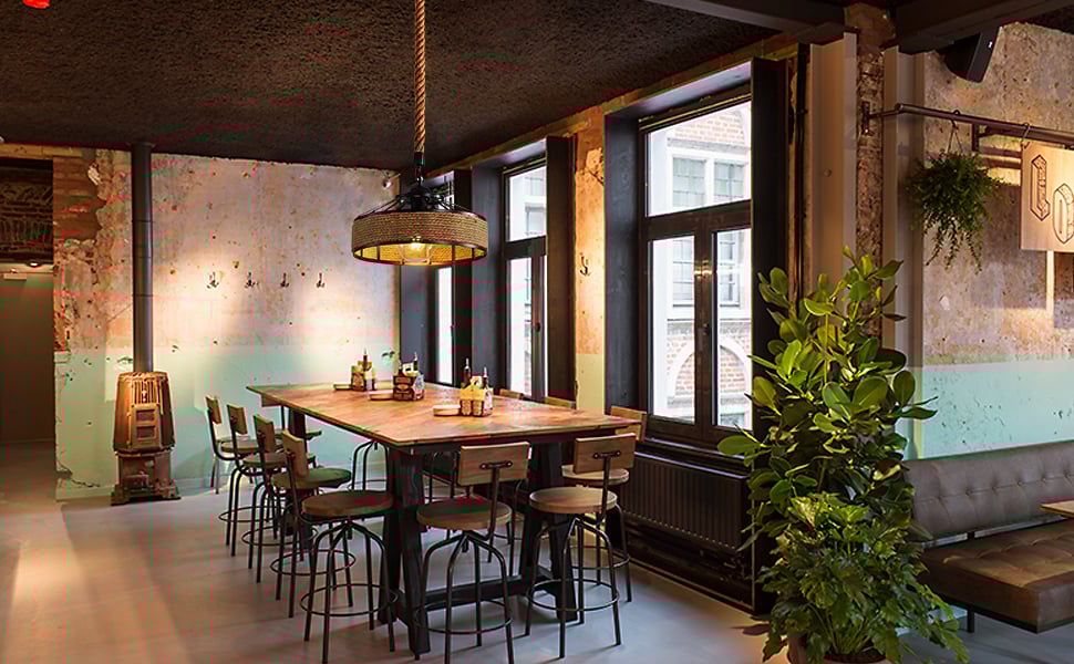 lampara colgante de techo