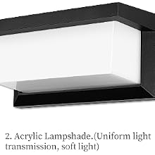 exterieur led luminaire lampe murale jardin de lumiere eclairage etanche ip65 luminaires extérieur 