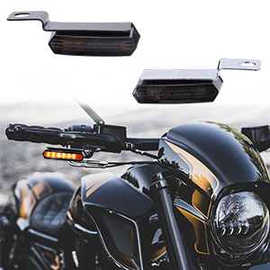 Indicatore di direzione per manubrio di motocicletta