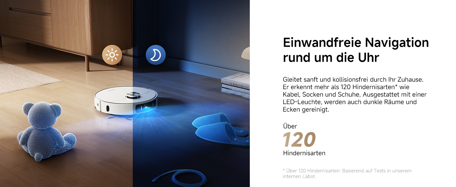 Einwandfreie Navigation rund um die Uhr