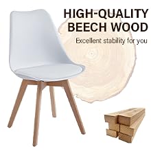 chaise scandinave lot 8,lot de 4 chaise salle à manger,chaise scandinave noire 6