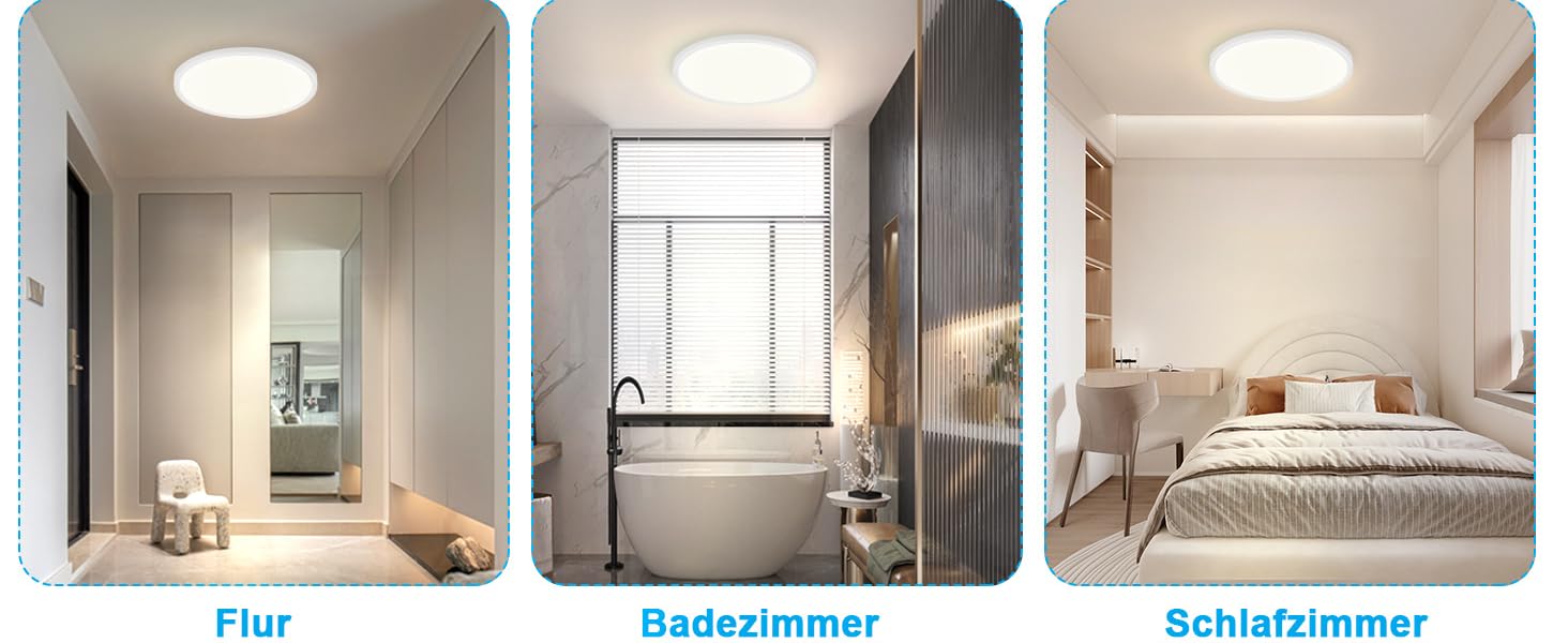 Deckenlampe Bad
