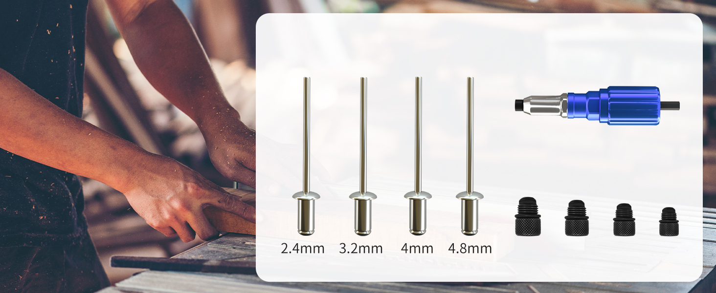 Adaptateur de rivets 