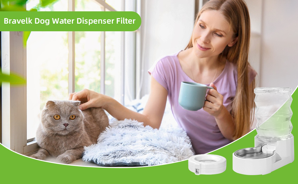 Filtro para dispensador de agua para perros