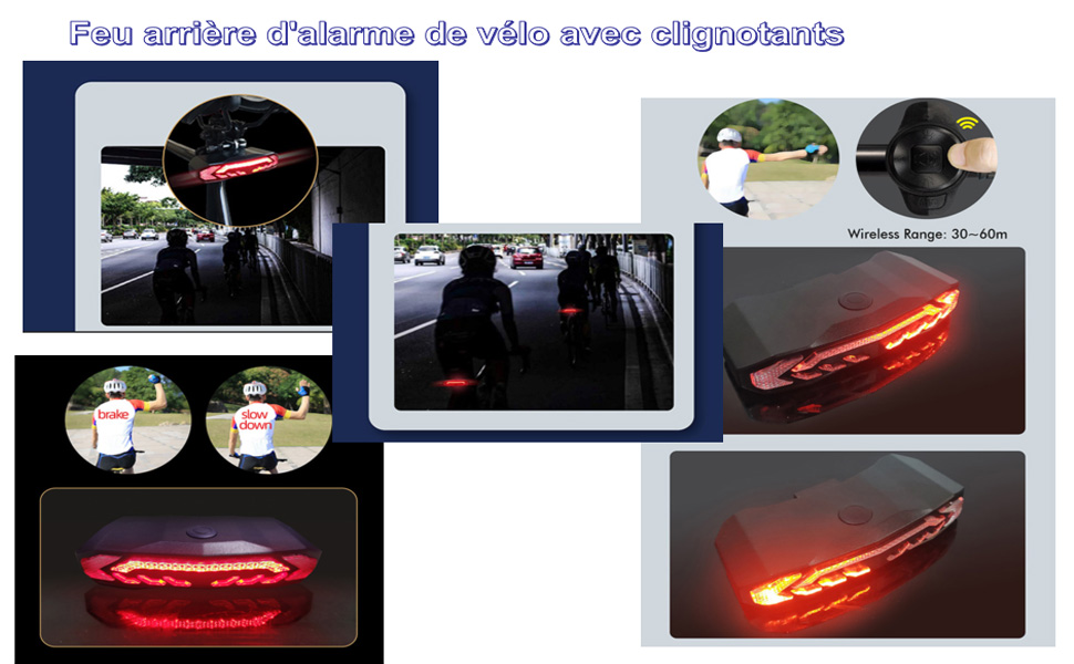 Luces traseras de bicicleta