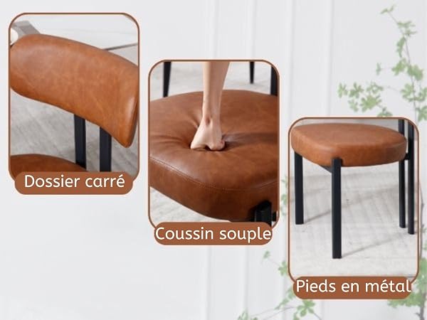 chaise salle a manger pied noir