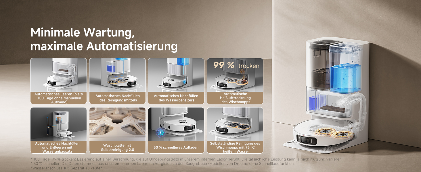 Minimale Wartung, maximale Automatisierung