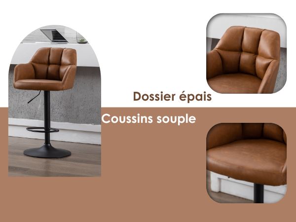 chaise bar lot de 4