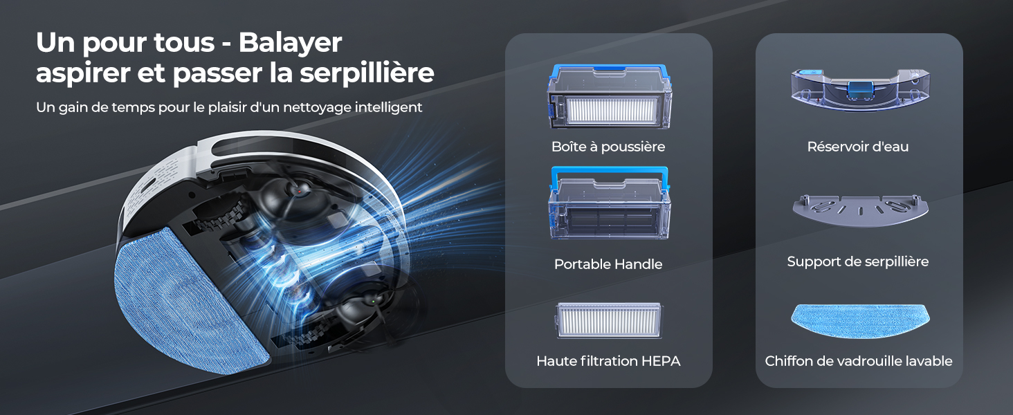 LARESAR EVOL 3S robot aspirateur