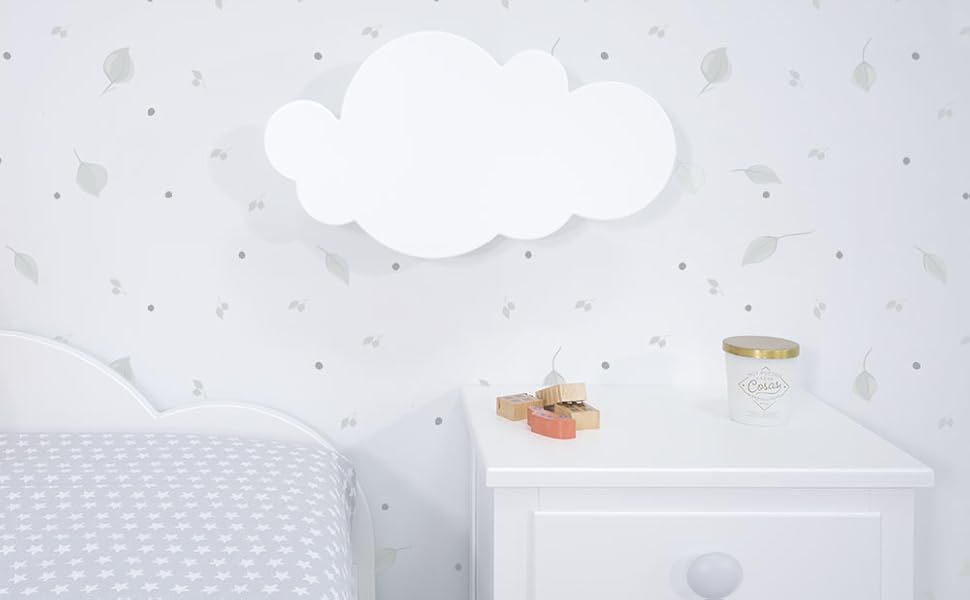 Wolkenwandleuchte