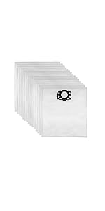 Sacs pour aspirateurs KFI 487 convenant aux appareils multifonctions Kärcher WD4,WD5,WD6,KWD4,KWD5
