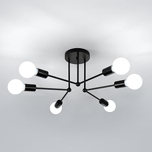 6-Lampada Sospensione Industriale Retro