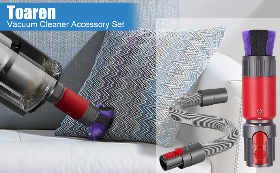 comprenant plusieurs accessoires et tuyaux en gris, rouge et violet