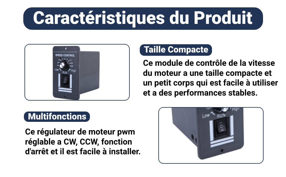 contrôleur de vitesse du moteur