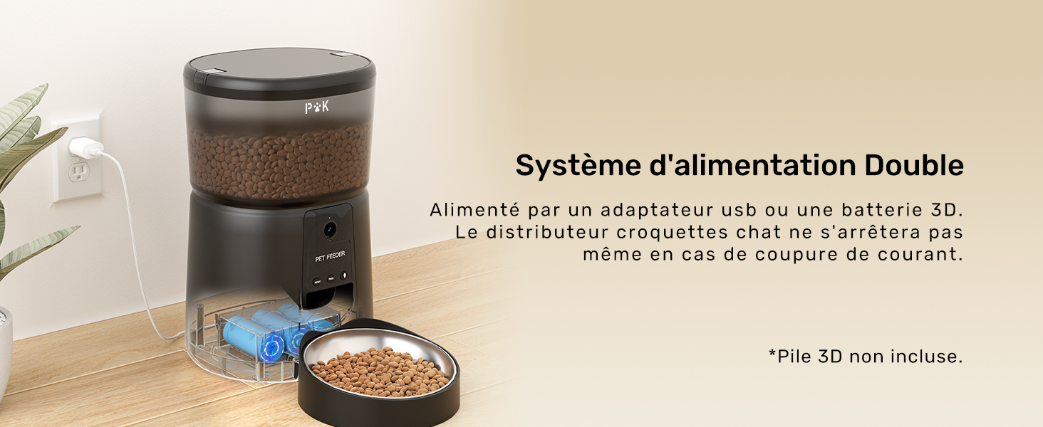 Distributore automatico di cibo per gatti