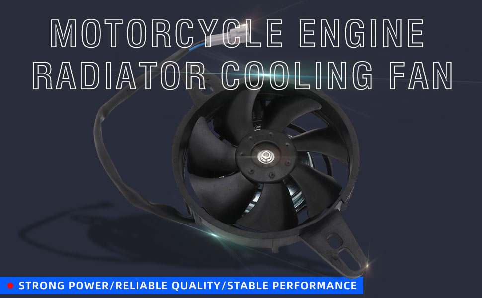 Motorcycle Engine Radiator Cooling Fan