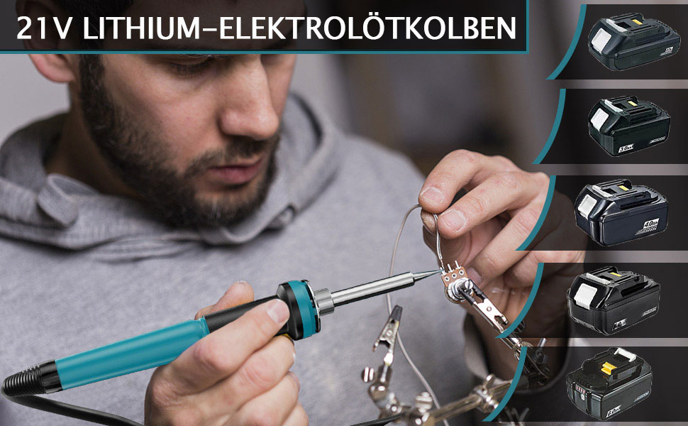 Soldering iron set