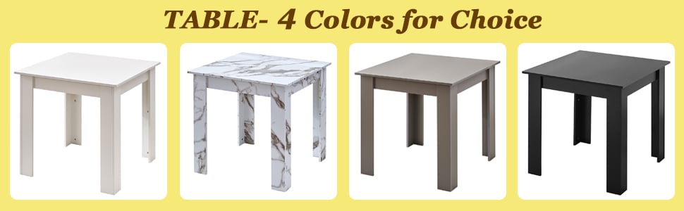 Kitchen Table Set Dinette Set for Small Apartments